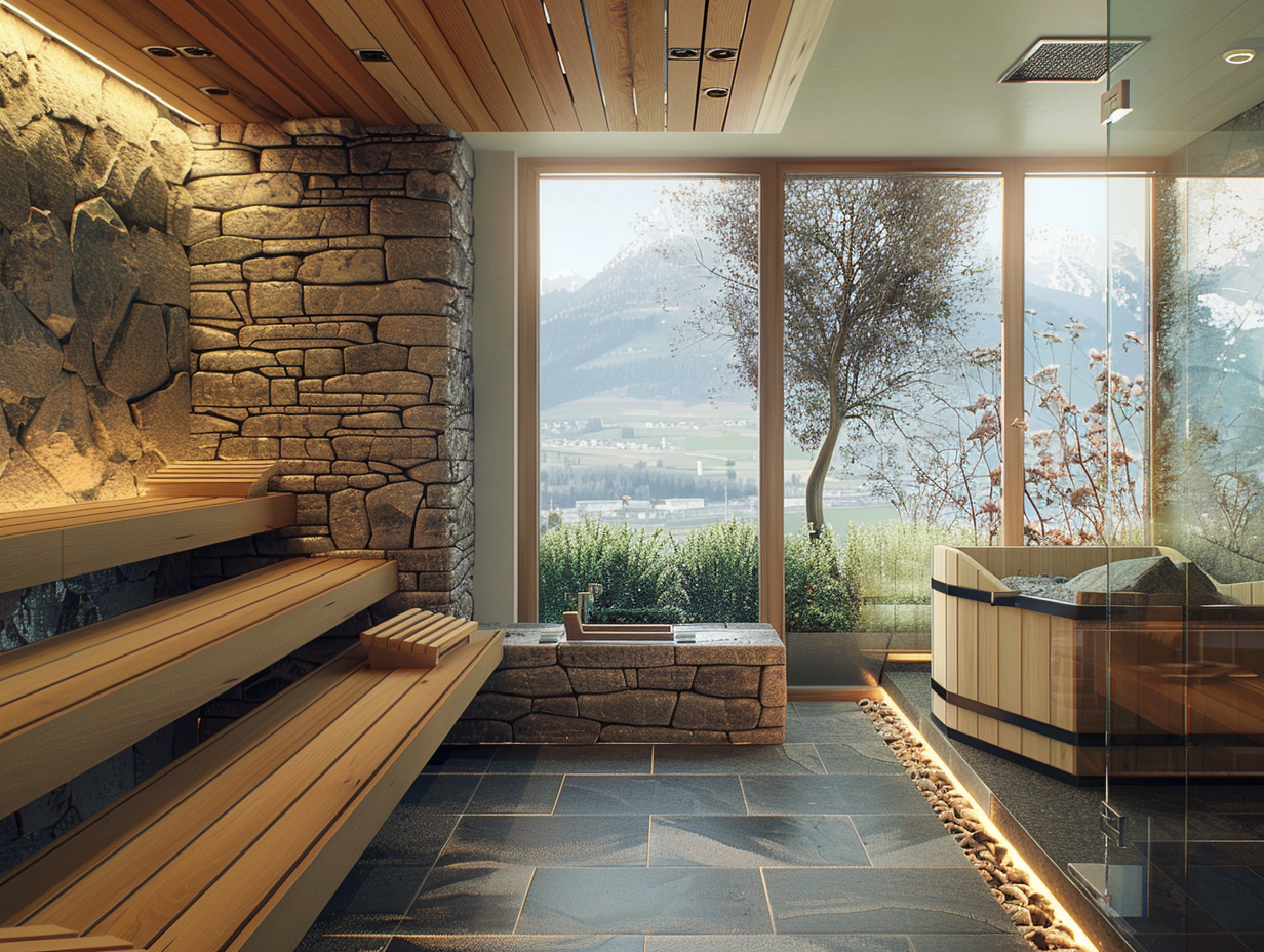 Sauna finlandesa y circuito termal